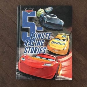 Cars 5 Minute Racing Stories Book!
